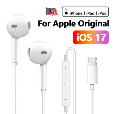 Оригинальные наушники Apple EarPods (MMTN2) для iPhone  7/7Plus/8/10/X/11/12/13 с переходником Lightning-3,5мм: продажа, цена в  Львове. Наушники и гарнитуры от \"Магазин-Салон\"Мобайр\" Все для Мобільних  телефонів\" - 775371494