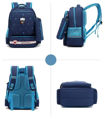 Рюкзак школьный ортопедический с воздушной 3D спинкой / ранец для школьника  в школу — купить в интернет-магазине по низкой цене на Яндекс Маркете