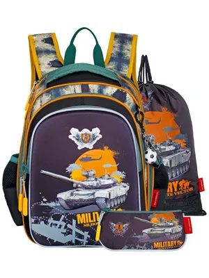 Ортопедический рюкзак для старших классов школы поликом 175942524 купить за  1 998 ₽ в интернет-магазине Wildberries