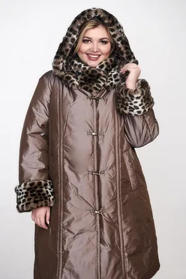 Женское Зимнее пальто, модель 244А большого размера 29 500 руб. в Москве