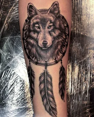 Татуировка волка на плече: вдохновляющие идеи и описание техники -  tattopic.ru
