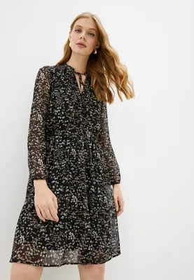 Платье O'stin, цвет: черный, MP002XW087CY — купить в интернет-магазине  Lamoda