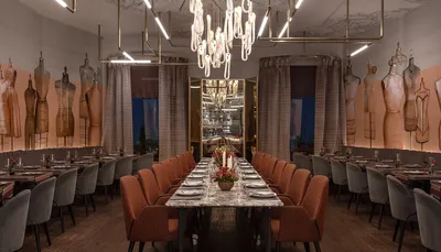 MEGRE INTERIORS: гастрономическое ателье Sartoria Lamberti в Москве