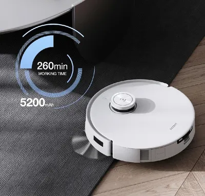 Робот-пылесос Ecovacs Deebot T10 Turbo, С функцией влажной уборки,  Автоматическая очистка цена | pigu.lt