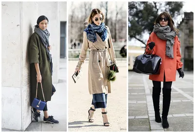 Как выбрать шарф к пальто?