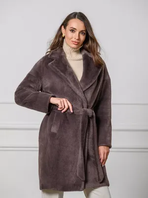 Пальто из альпака с роскошным мехом чернобурки арт. 1340, цена 14 700 грн -  FURHOUSE