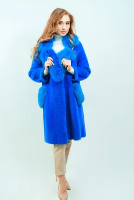 Пальто женское из альпака «KROYYORK» 524L, хвойный купить по цене 63000  руб. в Екатеринбурге в интернет-магазине - Alexander
