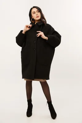 Пальто- кокон большого размера Street fashion- 2. Look-1 в  интернет-магазине Ярмарка Мастеров по цене 13500 ₽ – 7ENQBBY | Пальто,  Москва - доставка по России