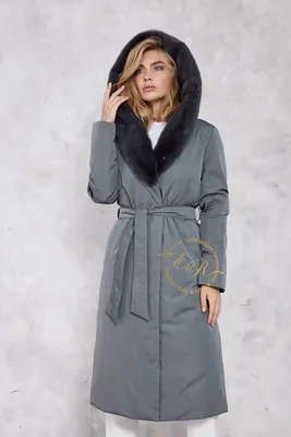 Цена на Зимнее пуховое пальто для женщин в Москве | Артикул:  V-529-2-110-SR-N