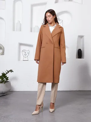 Пальто LOOK OF YOUNG, Осень, размер 48, цвет темно-бежевый, Драп - купить  по выгодной цене в интернет-магазине OZON (482326091)