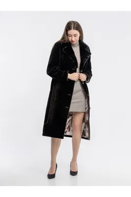 Пальто из астрагана, DM20K340, цена 53500 руб.: купить женские дубленки с  мехом в интернет-магазине