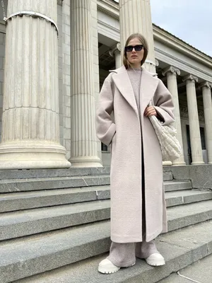 Пальто из шерсти на молнии - Купить в интернет-магазине