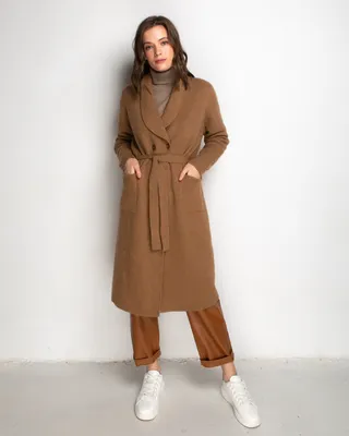Купить Утепленное пальто из шерсти по выгодной цене в официальном интернет  магазине BRUSNIKA | Каталог