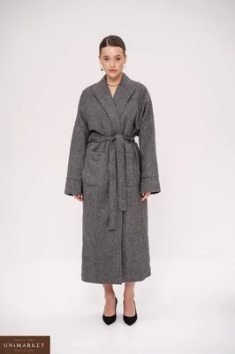 Черное пальто-кимоно Teresa Tardia 32403/T05 - черный