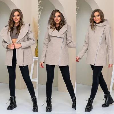 Женское шерстяное пальто средней длины, маленькое черное короткое  однотонное пальто в Корейском стиле, Осень-зима 2021 | AliExpress