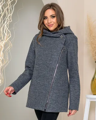 Пальто женское короткое с капюшоном, арт 156, пудра (ID#1489383323), цена:  1450 ₴, купить на Prom.ua