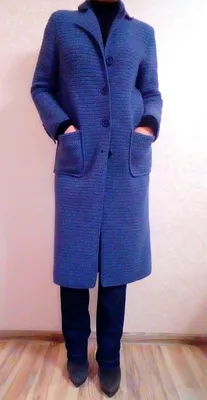 Пальто LA ROSE крючком от Полины Крайновой » Ниткой - вязаные вещи для  вашего дома, вязание крючком, вязание спицами, схемы вязания