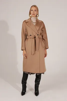 Купить пальто Max Mara Madame 101801 коричневое