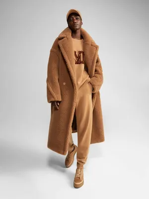 Пальто Max Mara, Демисезон, размер 40, цвет светло-коричневый,  Искусственные материалы - купить по выгодной цене в интернет-магазине OZON  (1272106794)