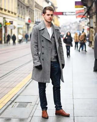 Как выбрать мужское зимнее пальто: модель, материал, утеплитель - Я Покупаю