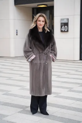 Пальто oversize силуэта с шерстью, цвет Синий, артикул: FBD11001_638716.  Купить в интернет-магазине FINN FLARE