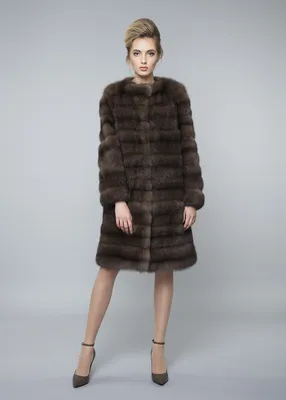 Пальто: пальто с соболем купить в интернет-магазине Ярмарка Мастеров по  цене 255000 ₽ – TRREOBY | Пальто, Сочи - доставка по России