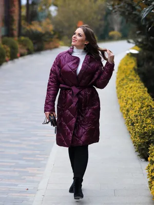 Купить Осень и зима новая ветровка женская средней длины корейская мода с  запахом талии женское пальто выше колена | Joom