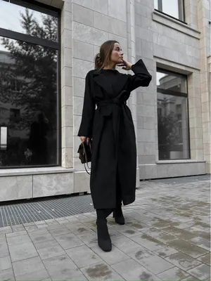 Пальто кашемировое с запахом женское демисезонное Lea купить в СПб