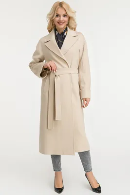 Заказать шерстяное пальто в стиле Burberry с доставкой | Артикул:  266-135-BG-L