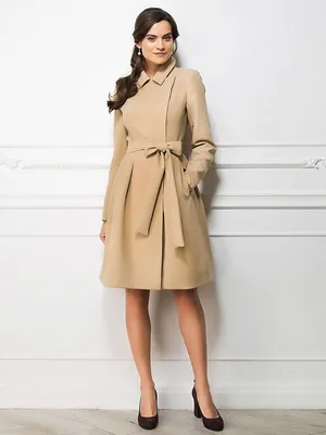 Женское пальто Zaal 100014 бежевое бежевый розовый купить в Москве, цена 32  200 руб. — интернет-магазин