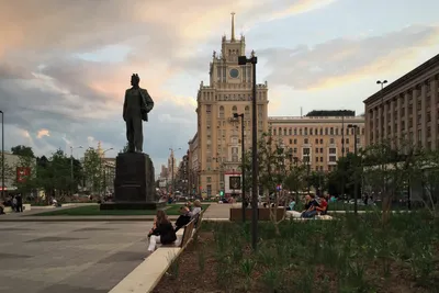 Площадь Маяковского в Москве - 70 фото