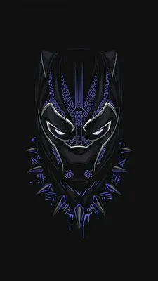 Download Black Panther 4K Ultra HD Dark Fan Art Wallpaper | Wallpapers.com