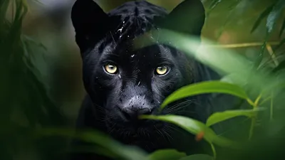Черная пантера обои - 67 фото