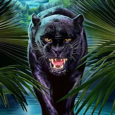 Чёрная пантера | Барнаульский зоопарк «Лесная сказка»