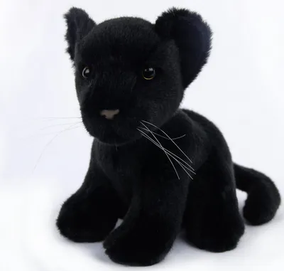 Реалистичная мягкая игрушка Малыш черной пантеры, 18 см - Інтернет-магазин  Мажорики