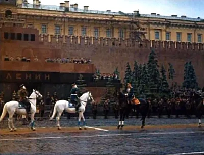 Цветные фото парада Победы в 1945 году - Фотохронограф