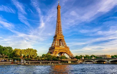 Обои лето, Эйфелева башня, Париж. картинки на рабочий стол, раздел город -  скачать