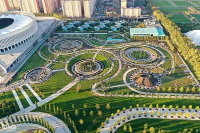 Как выглядит новая очередь парка «Краснодар» с воздуха