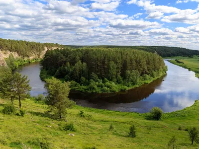 Где провести выходные на природе? Парк «Оленьи ручьи» на EkMap.ru.