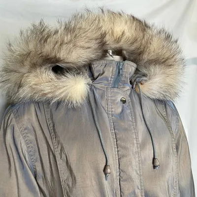 Red Fox Fur Parka Coat with Hood for Women: FurSource.com