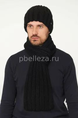 Черная мужская шапка шарф зимний мужской комплект шапка хомут бафф теплый  (ID#1522407848), цена: 430 ₴, купить на Prom.ua