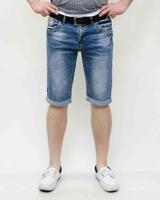 Мужские темно-синие джинсовые шорты от Asos, 3,010 руб. | Asos | Лукастик