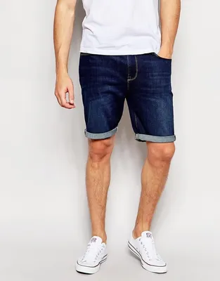Брендовые джинсовые шорты подходят для любого мужчины