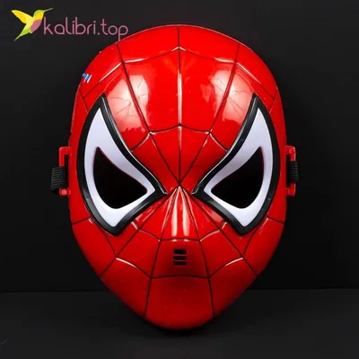 Купить Светящиеся маска Человека Паука Spiderman оптом - Kalibri.top