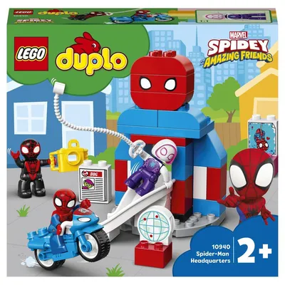 10940 Lego Duplo Штаб-квартира Человека-паука, Лего Дупло (id 91581935)