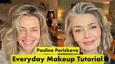 Урок повседневного макияжа - Полина Поризкова | Повседневный макияж бывшей супермодели – YouTube