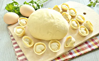 Тесто для пельменей и вареников на желтках рецепт с фото пошагово -  PhotoRecept.ru