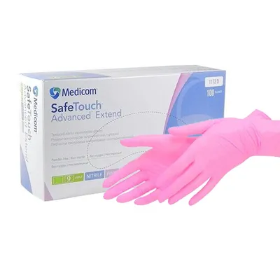 Перчатки Нитриловые Medicom Advanced SafeTouch Black Без пудры Черные 5 г  XS купить, Перчатки Нитриловые Medicom Advanced SafeTouch Black Без пудры  Черные 5 г XS цена, Перчатки Нитриловые Medicom Advanced SafeTouch Black