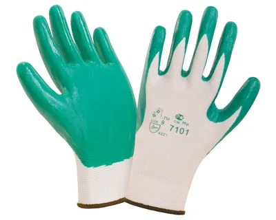 СИЗ рук: Перчатки с полимерным покрытием. ООО СПЕЦОДЕЖДА
