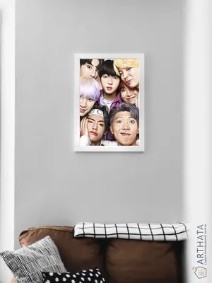 Постеры k-pop BTS картина на стену постер для интерьера БТС Arthata постеры  на стену - постеры интерьерные 144499476 купить за 58 200 сум в  интернет-магазине Wildberries